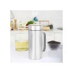 Omega Stainless Steel Cooking Oil Can/Dispenser Bottle - 500 ML