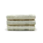 Mush Beige, Cream Bamboo Face Towel (Pack Of 3)