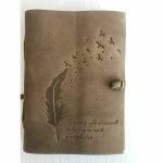 pranjals house Brown Leather Handmade Diary 100 Pages
