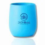 ZoZoBaa Multipurpose Aqua Blue Platinum Silicione Drinking Cup - 80 ml