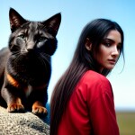 Love Creation A4 Size poster print for creative wall art- warmth-and-love-7999(Non Sticker)