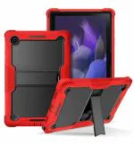 ProElite Samsung Galaxy Tab A8 Red Thermoplastic Polyurethane Rugged Shockproof Heavy Duty Case Cover 15 x 10 x 2 cm