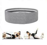 Fitcozi Fabric Hip Circle Booty Loop Bandsfor Workout,Exercise,Yoga ResistanceBand Resistance Tube (Grey)