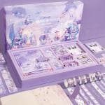 Hasthip Purple Paper 9 X 11Cm,8 11Cm Scrapbook Stickers