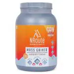 NRoute Chocolate Whey Protein Muscle Mass Gainer for Lean Body Post Workout 909 g