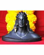 Beckon Venture - Black Handcrafted Adiyogi Shiva Statue For Home Decor