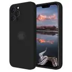 HILLS & MILES Sleek Ultra Thin TPU Soft Slim Fit Flexible Silicone Protective Mobile Back Cover Case for iPhone (Matte Black)