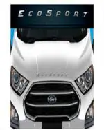 AUTOMANTRA Ecosport 3D Sticker Aqua & Decal for Car| Unique Car Sticker| Exterior Accessories for Car