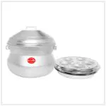 Mr.Cheff Aluminium Idli Makers Steamer 3 Plate With 12 Idlies Standard Idli Maker (MINOR SCRATCHES TO BE EXPECTED)