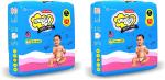 Snuggy Pant Diapers (7-12 kg) - 148 Pieces, M (Pack Of 2)