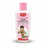 LuvLap Baby Hair & Skin Oil, Natural Cold Pressed Virgin Coconut Oil, Baby Massage Oil, 200ml