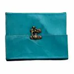 pranjals house Ocean Blue Leather Handmade Diary 100 Pages