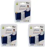 Envie Multicolor AAA 800 Mah Rechargeable Infinite Ready To Use Battery For Toys, Remotes (Pack Of 6)