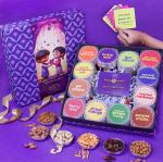 Healthy Treat Super Snacker Sibling Rakhi Gift Hamper|Dry-Fruit Snacks Rakhi Cards Roli Chawal Rakhi