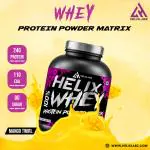 HELIXLABZ Whey 100% Protein Powder Matrix (Mango Twirl, 2KG)