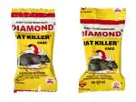 Diamond Rat Killer Rat Killer Cake Biscuit Rodent Control 25 g (Pack of 2)