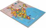 Childgossip Wooden Board/ Indian Map /Board Game/Educational Game/Learning toy for Kids Game (Multicolor)
