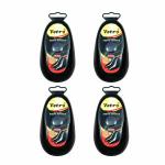 Vetro Self Shine Renovating Sponge Shoe Polish Black pack of 4