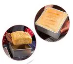 finality Aluminium Baking Cake Pan/Mould for Microwave Oven Combo of Square and Round (7no)