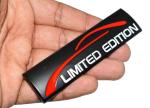 Incognito Limited Edition Badge Sticker for All Cars, Metal (Black)