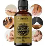 KURAIY Tummy Ginger Oil, For Belly Drainage Ginger Oil For Belly / Fat Reduction For Weight Loss, Fat Burner Oil For Men & Women-30ml