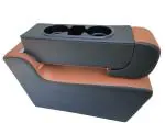 PABLA ENTERPRISES Car Center Seat & Premium Armrest with 2 Bottle/Glass and Mobile Holder (INNOVA Crysta, Tan)
