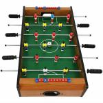 NAVRANGI Kids Brown & Green Football Table Soccer Game with 6 Rods Toys