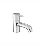 GLOXY Chrome Finish Deck Mount Single Liver Brass Short Pillar Cock Faucet Tap Valve for bathroom, Kitchen, Wash Basin Water Tap (Royal)