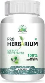 Healthy Nutrition -Just for the Health of it Pro Herbarium Vegan for Liver, Heart, Lungs, Stomach and Skin Protection - 60 capsules
