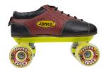 JJ Jonex Red and black Skating Shoes 5 UK
