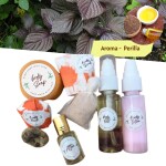 Ekoham PERILLA ESSENTIAL OIL Skin Care Combo Kit-Body Polishing & Relaxing Spa
