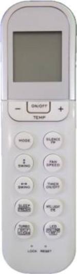 Xpecial Remote Controller for Midea AC (White)