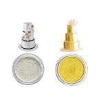 Edible Dust Combo For Cake, Cupcake Painting Fine Shimmer Dust Golden & Silver, 4.25 Grams Each