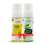 Purobio Neem & Lemon Foaming Face Wash Combo For For Deep Cleansing, Oil Control 300ml