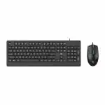 HP KM180 Keyboard & Mouse Wired USB Desktop Keyboard (Black)