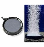 Vayinato Black Alloy Steel 5 Inch Round Air Stone Disc Bubble Diffuser