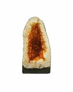 Shubhanjali store Citrine Geode Specimen Sculpture Quartz Crystal Cluster Caves (58 X 30cm)