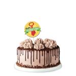 Festiko Happy Fathers Day Cake Topper, Fathers Day Cake Decoration Supplies, Fathers Day Party Favors, Happy Fathers Day