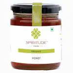 Spiritude Organic Honey Raw Unprocessed- 250ML - Pack of 1 - Homemade Organic Sehad