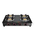 Greenchef Ebony 4 Burner Gas Stove
