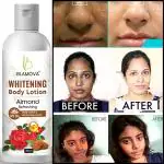 GLAMOVA Body lotion Almond Face & Body Moisturizer |100ml, for Radiant, Glowing Skin, Non-Sticky, Fast Absorbing, Daily Moisturizer for Dry, Rough Skin, For Men & Women| Advance Nourishing Lotion