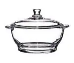 2500 ML 2.5 Liter Microwave Safe Glass Casserole Serving Bowl with Glass Lid