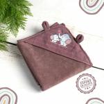 Naatee kid Hooded Towel Dusty Rose