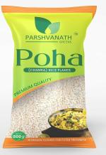 PARSHVANATH GREENS High in Fibre White Thick Poha (800g)