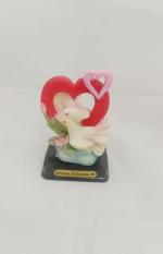 Kesar Zems Multicolour Porcelain Dove Figurine