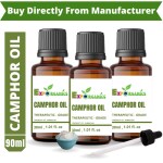 Expo Organics Pure & Natural Camphor Essential Oil | 100% Natural Therapeutic Grade Oil For Skin Care & Hair Care (90ml)