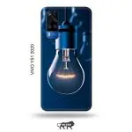 Tweakymod Printed Blub Back Cover For Vivo Y51 2020, Vivo Y51A, Vivo Y31 2021