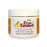 Herby Rose Turmeric Face Pack | For Instant Glow, Wrinkles , and Ageing | 50 g