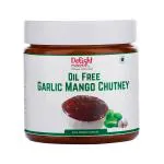 Delight Foods Oil Free Garlic Mango Chutney 350g| Lehsun Aam Chatni