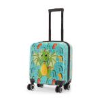 Nasher Miles Tic Tac Toe Fantasy Dragon Hard-Sided Cabin Luggage Green 44cm Kids Trolley Bag